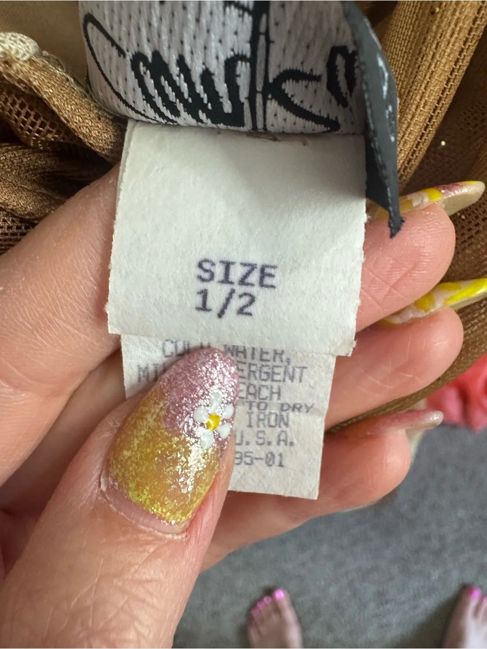 Zum Zum by Niki Livas Gold Sleeveless Maxi Dress Size 2 - Picture 7 of 7